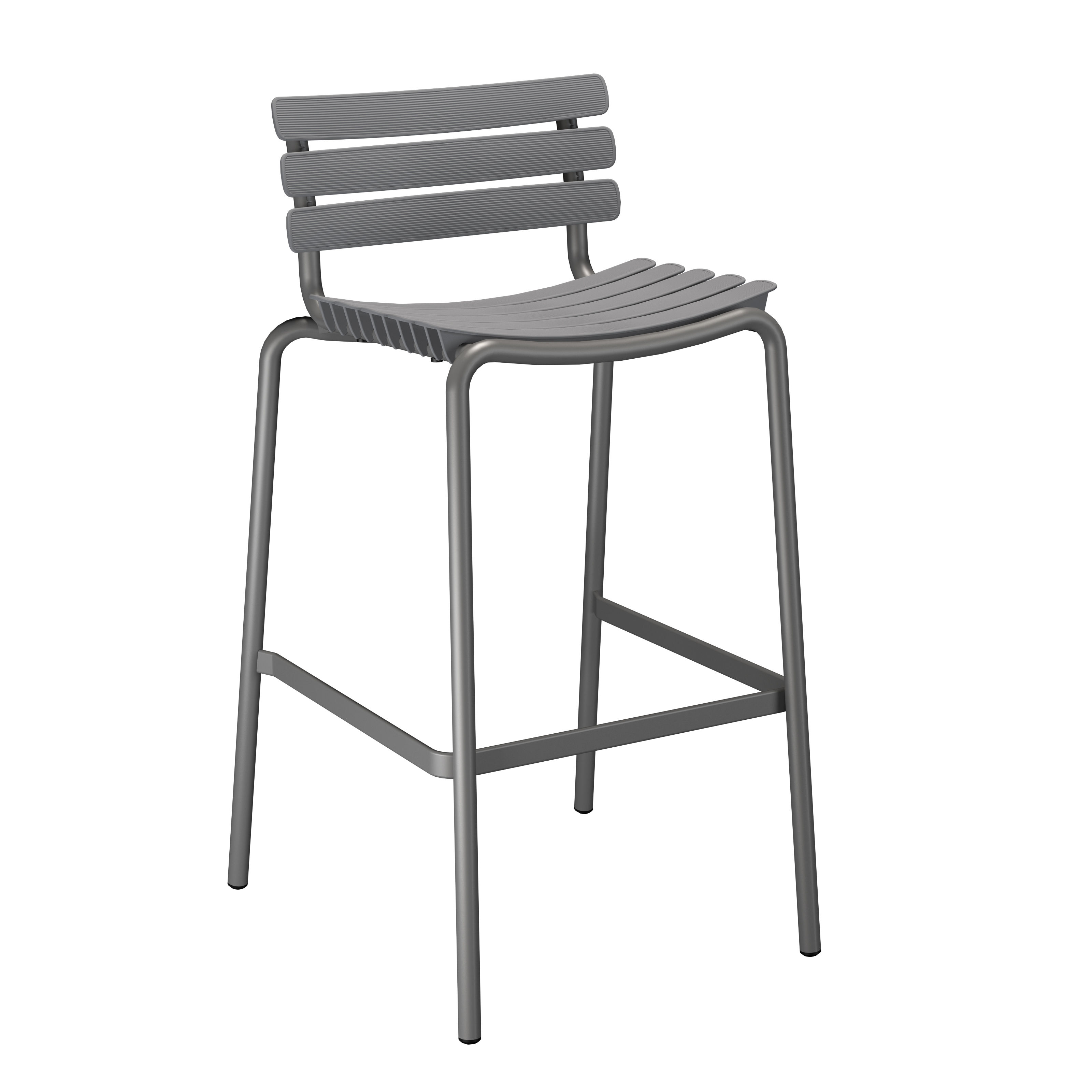Flash Sale Hochstuhl Reclips Plastikmaterial/ H 76 Cm - Recycling-Kunststoff -  Unisexe Barhocker